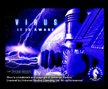 Virus: It Is Aware Title Screen